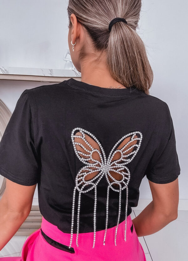 T-SHIRT Z CEKINAMI FLY