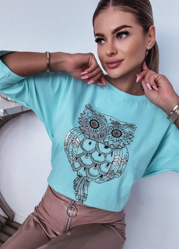 BLUZKA Z NADRUKIEM OWL - Image 8