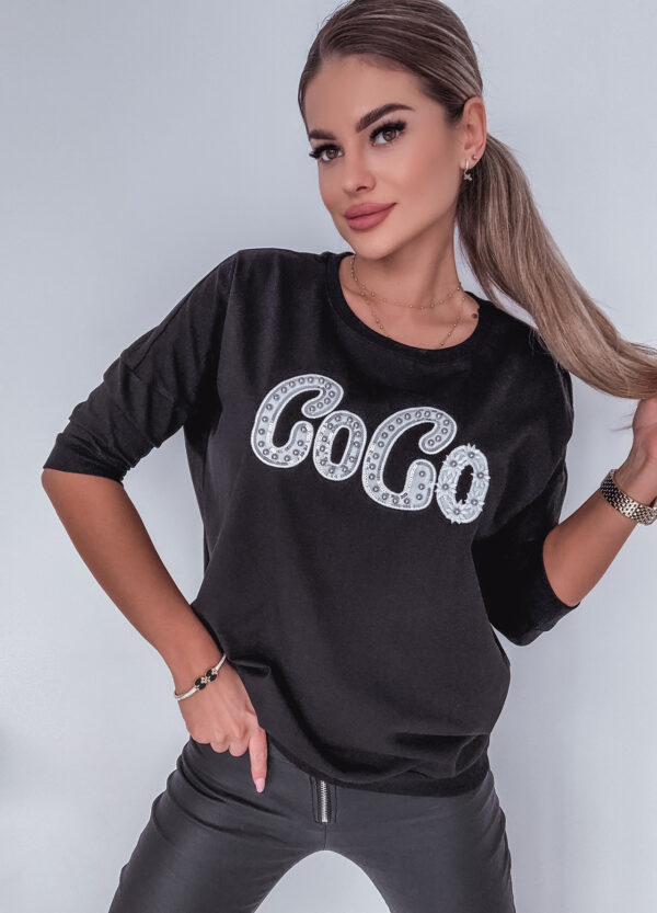 BLUZA Z NADRUKIEM COCO