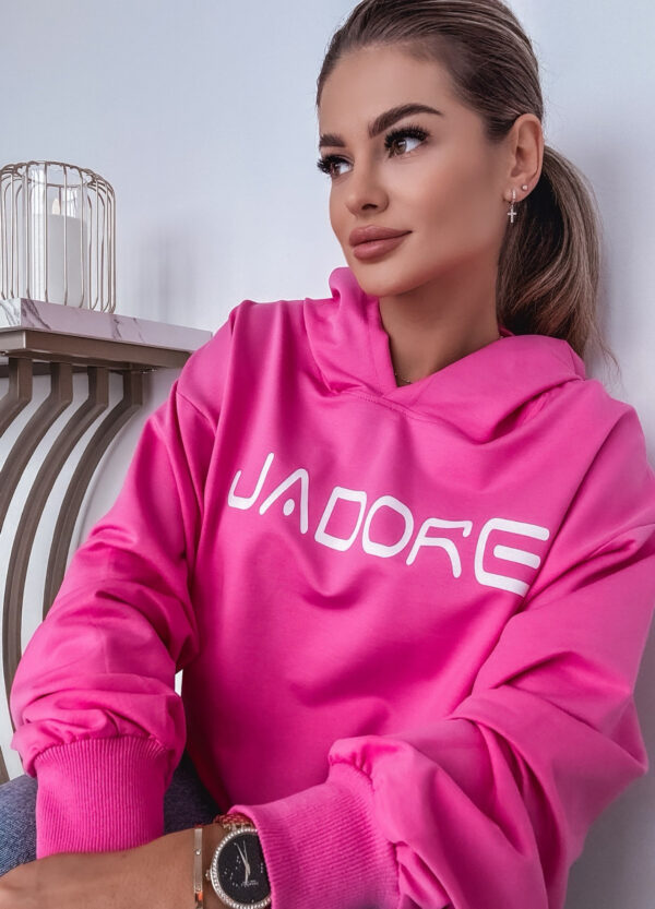 BAWEŁNIANA BLUZA PINK JADOR