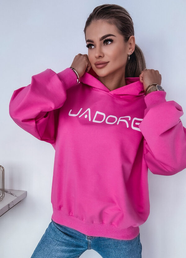 BAWEŁNIANA BLUZA PINK JADOR