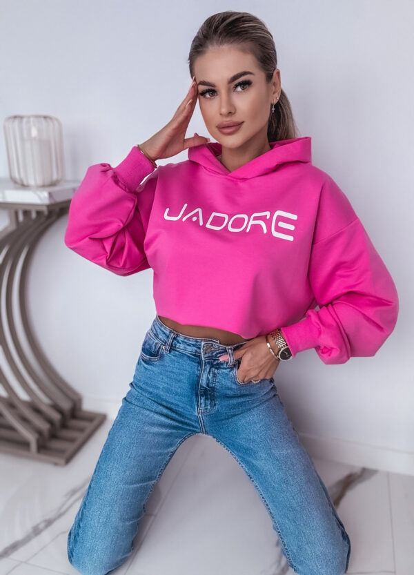 BAWEŁNIANA BLUZA PINK JADOR