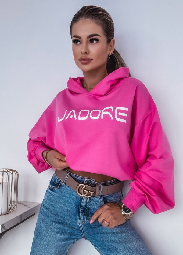 BAWEŁNIANA BLUZA PINK JADOR