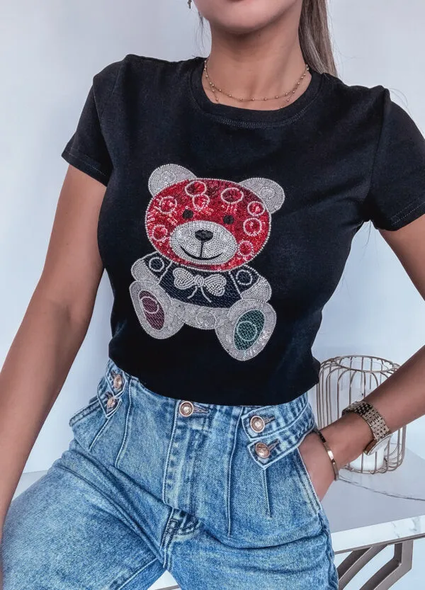 T-SHIRT Z CEKNAMI BEAR