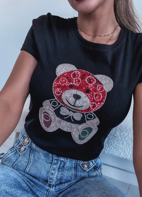 T-SHIRT Z CEKNAMI BEAR