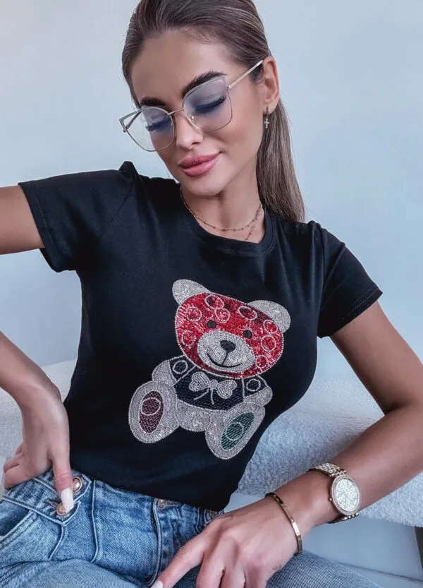 T-SHIRT Z CEKNAMI BEAR