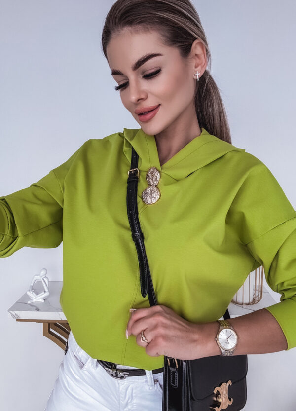 BLUZA Z KAPTUREM LEMON