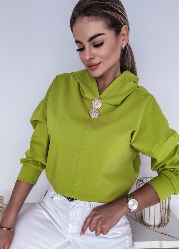 BLUZA Z KAPTUREM LEMON