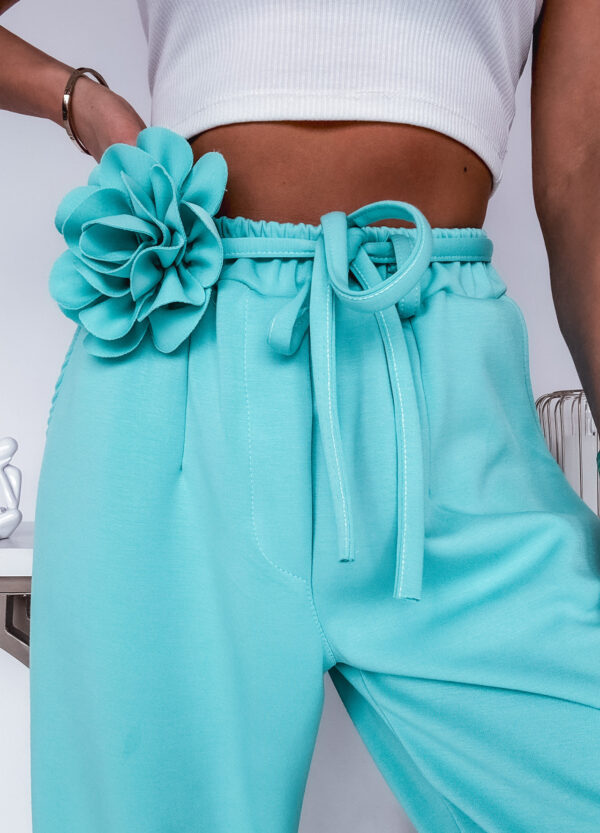 SPODNIE DRESOWE CHINO MINT