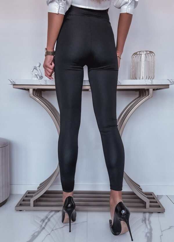 BAWEŁNIANE LEGGINSY SLIM