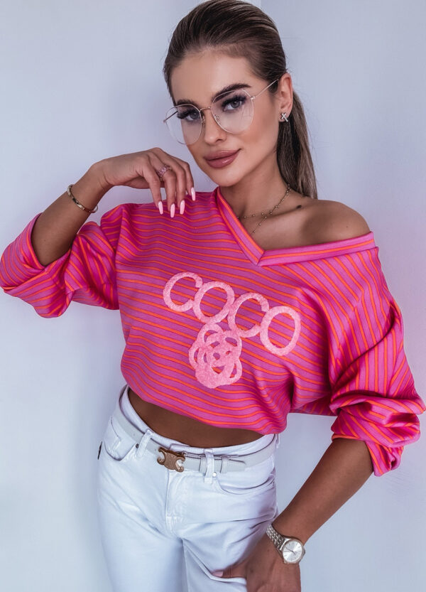 BLUZA W PASKI COCO - Зображення 8