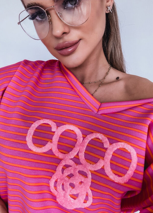 BLUZA W PASKI COCO - Зображення 4