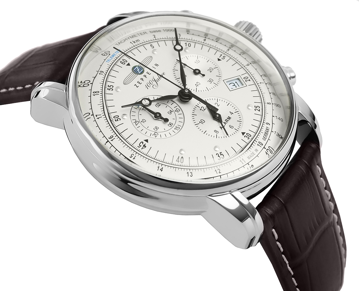 Zegarek Męski ZEPPELIN 100 Yahre 7680-1 + BOX - Зображення 2