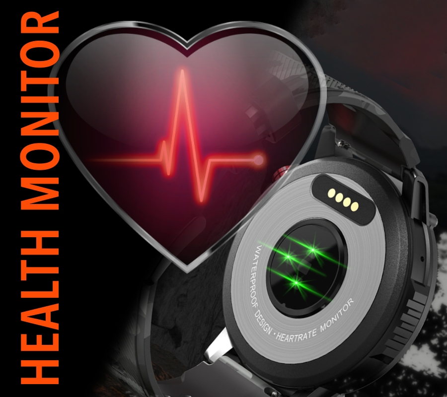 Smartwatch Męski RUBICON RNCF08 Black/Moro SMARUB232 - obrazek 10