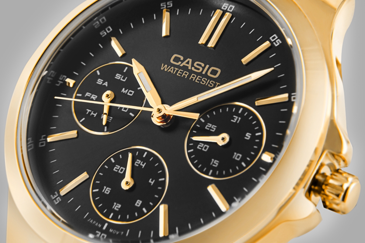 Zegarek Damski CASIO LTP-V300G-1AUDF + BOX - obrazek 4