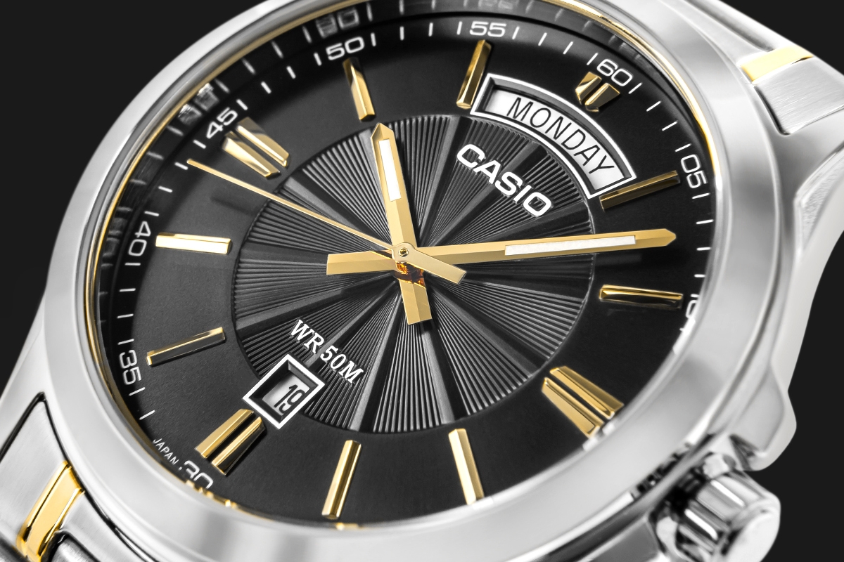 Zegarek Męski CASIO MTP-1381G-1AVDF + BOX - obrazek 4