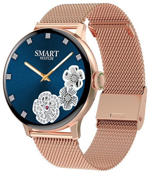 Smartwatch Damski GIEWONT Różowe Złoto GW330-1 - obrazek 9