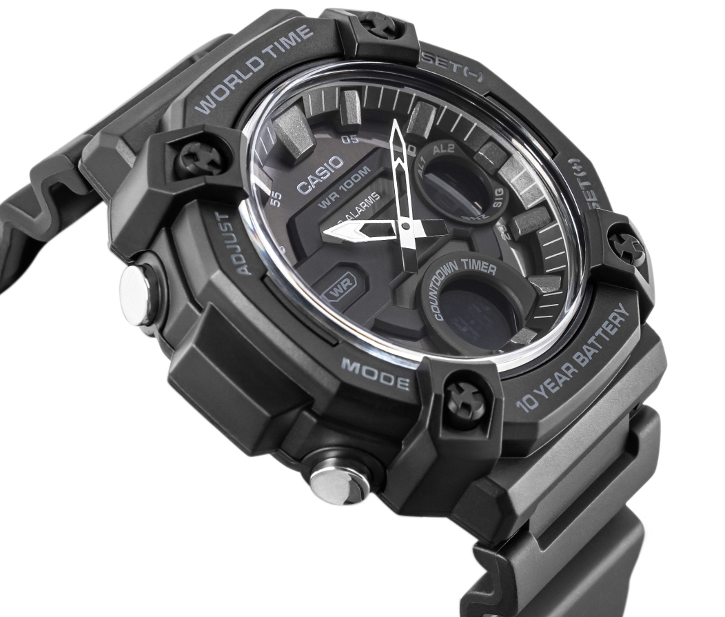 Zegarek Męski CASIO AEQ-120W-1BVDF + BOX - obrazek 3