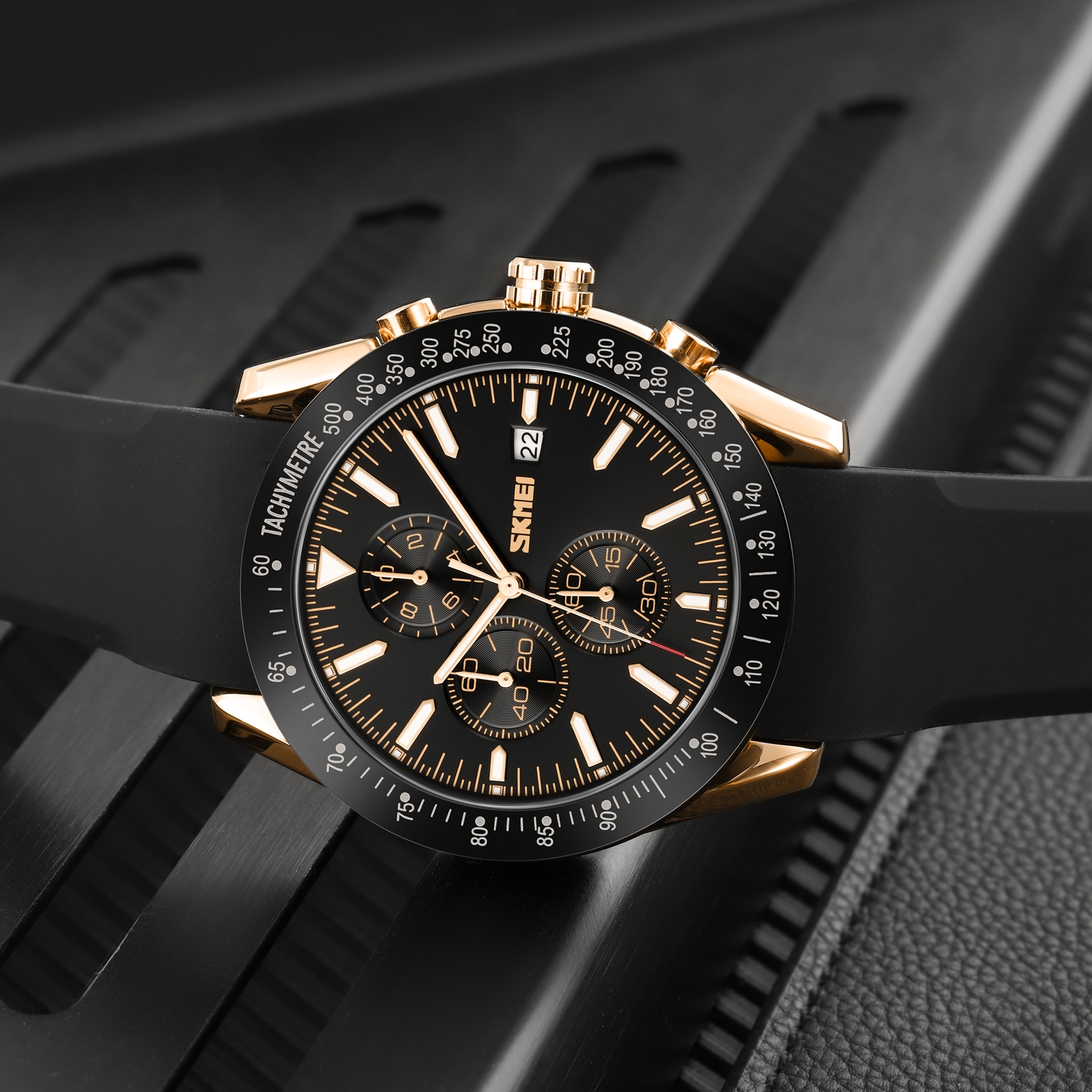 Zegarek Męski Skmei 9253PRGBK + BOX - Зображення 3