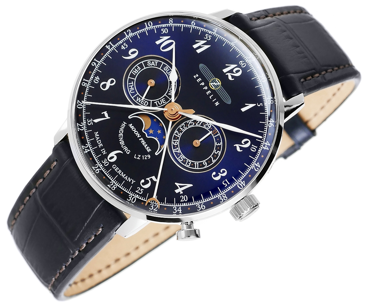 Zegarek Męski ZEPPELIN LZ129 Hindenburg 7036-3 + BOX - Зображення 3