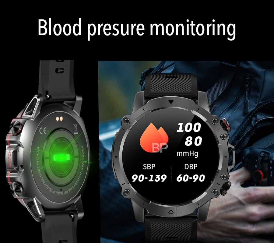 Smartwatch Męski Rubicon RNCF18-1 BLACK Bransoleta + Pasek - Зображення 11