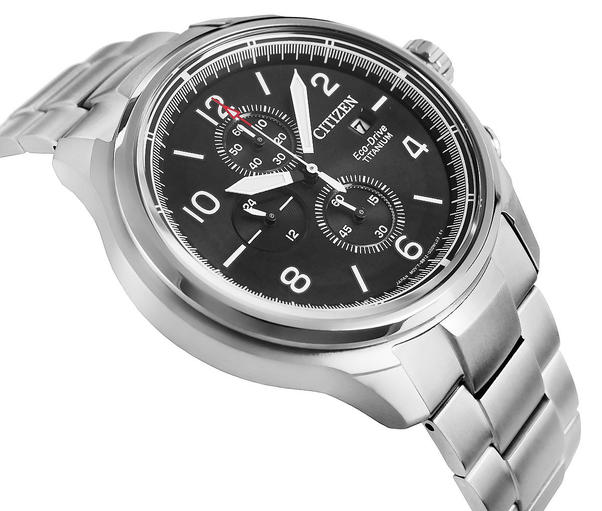 Zegarek Męski CITIZEN Super Titanium Eco-Drive CA0810-88E + BOX - Зображення 2