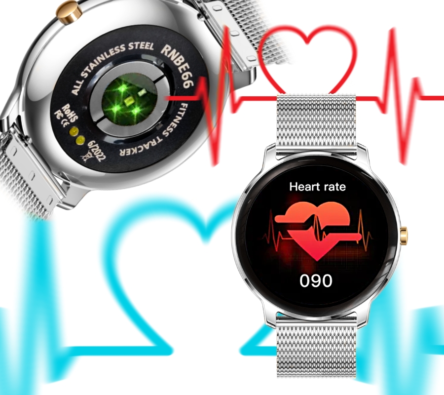 Smartwatch Damski RUBICON RNBE66 Silver SMARUB123 - Зображення 11