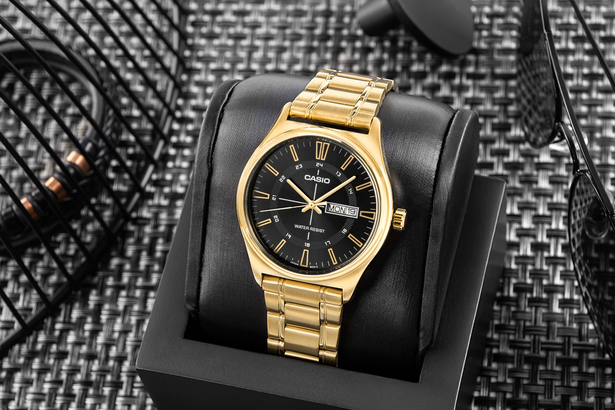 Zegarek Męski CASIO MTP-V006G-1CUDF + BOX - obrazek 5