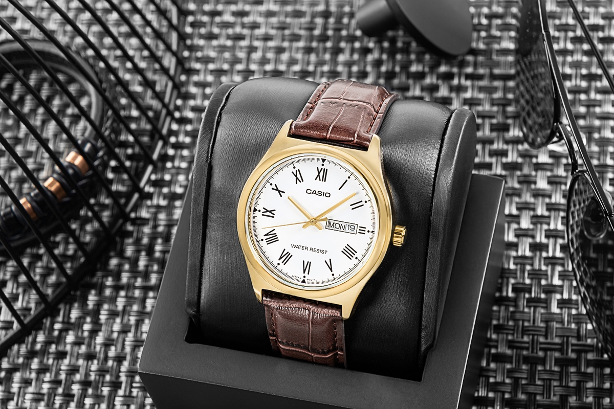 Zegarek Męski CASIO MTP-V006GL-7BUDF + BOX - obrazek 5