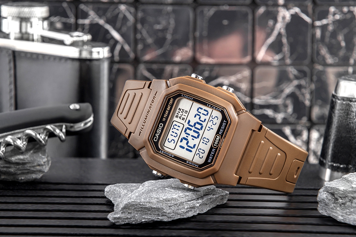 Zegarek Męski CASIO W-800H-5AVDF + BOX - Зображення 5