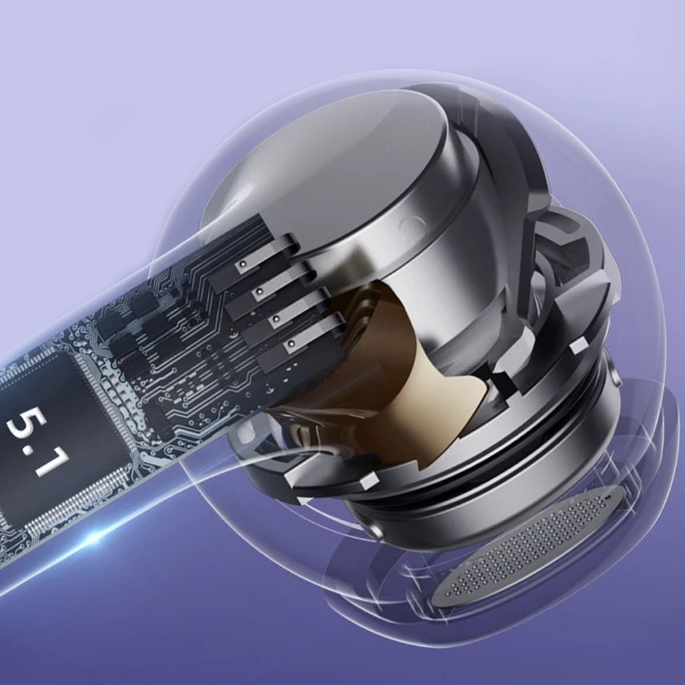 Słuchawki bezprzewodowe douszne LENOVO Thinkplus LivePods LP40 PRO Czarne - obrazek 2