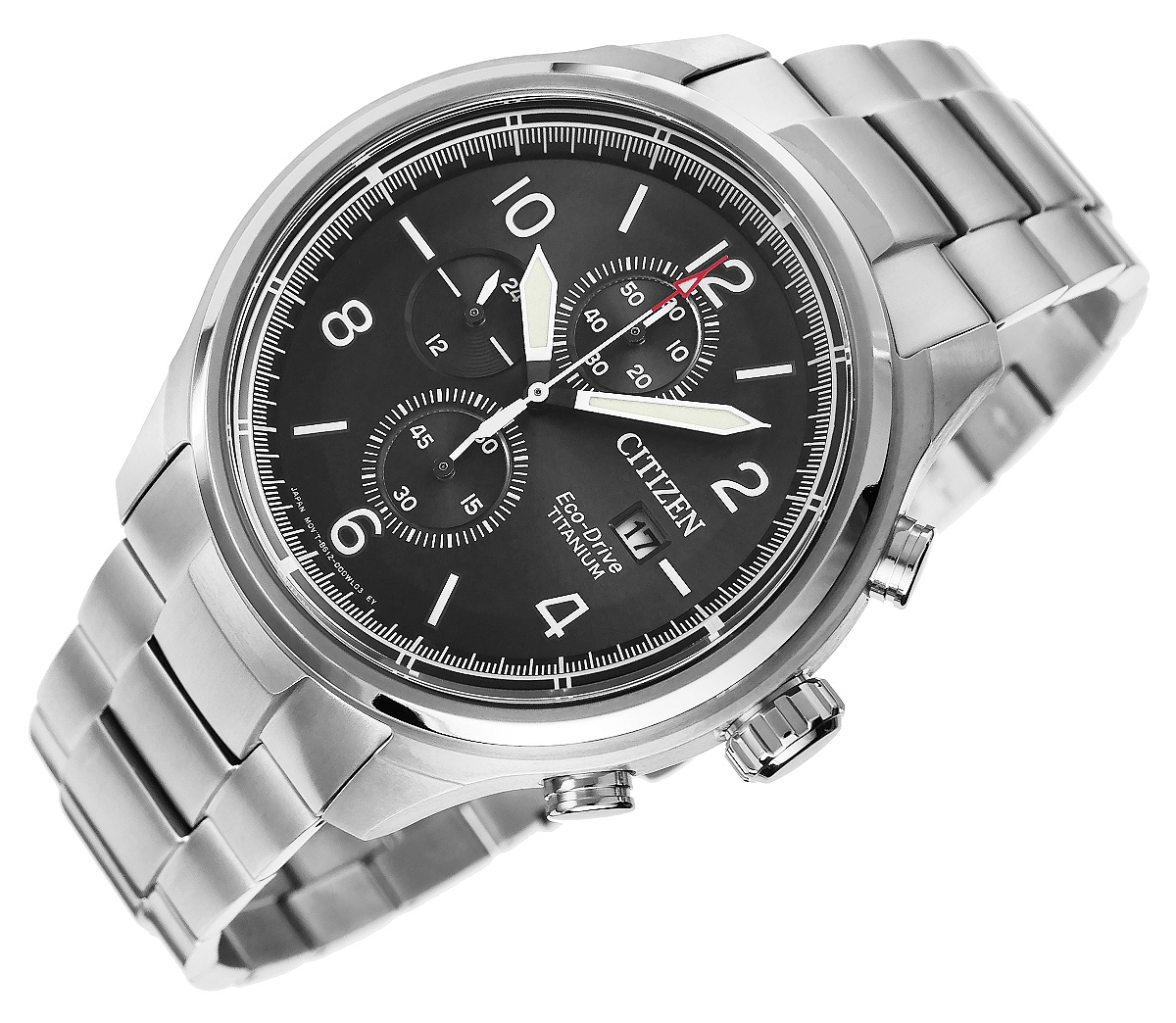 Zegarek Męski CITIZEN Super Titanium Eco-Drive CA0810-88E + BOX - Зображення 3