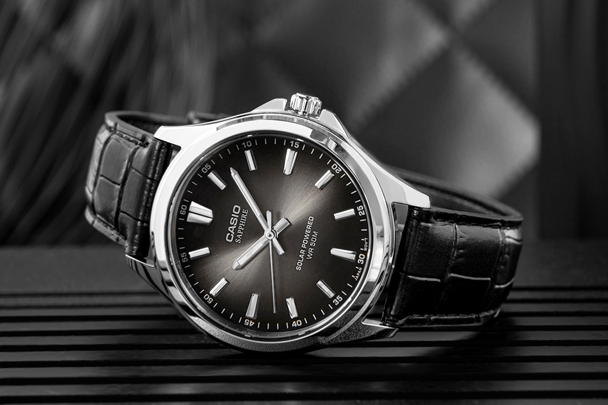 Zegarek Męski CASIO Solar MTS-RS100L-1AVDF + BOX - Зображення 6