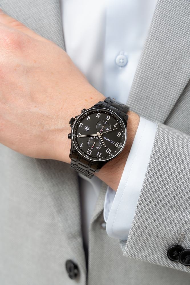 Zegarek Męski PAUL LORENS PL20002B-1A5 + BOX - obrazek 5