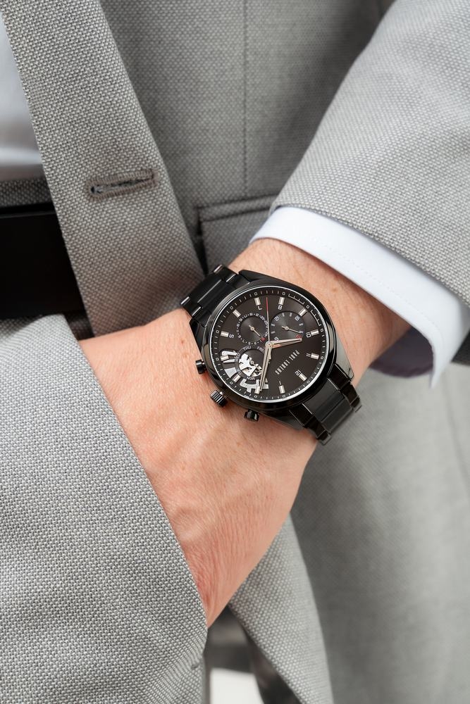 Zegarek Męski PAUL LORENS PL20003B-1A5 + BOX - obrazek 5