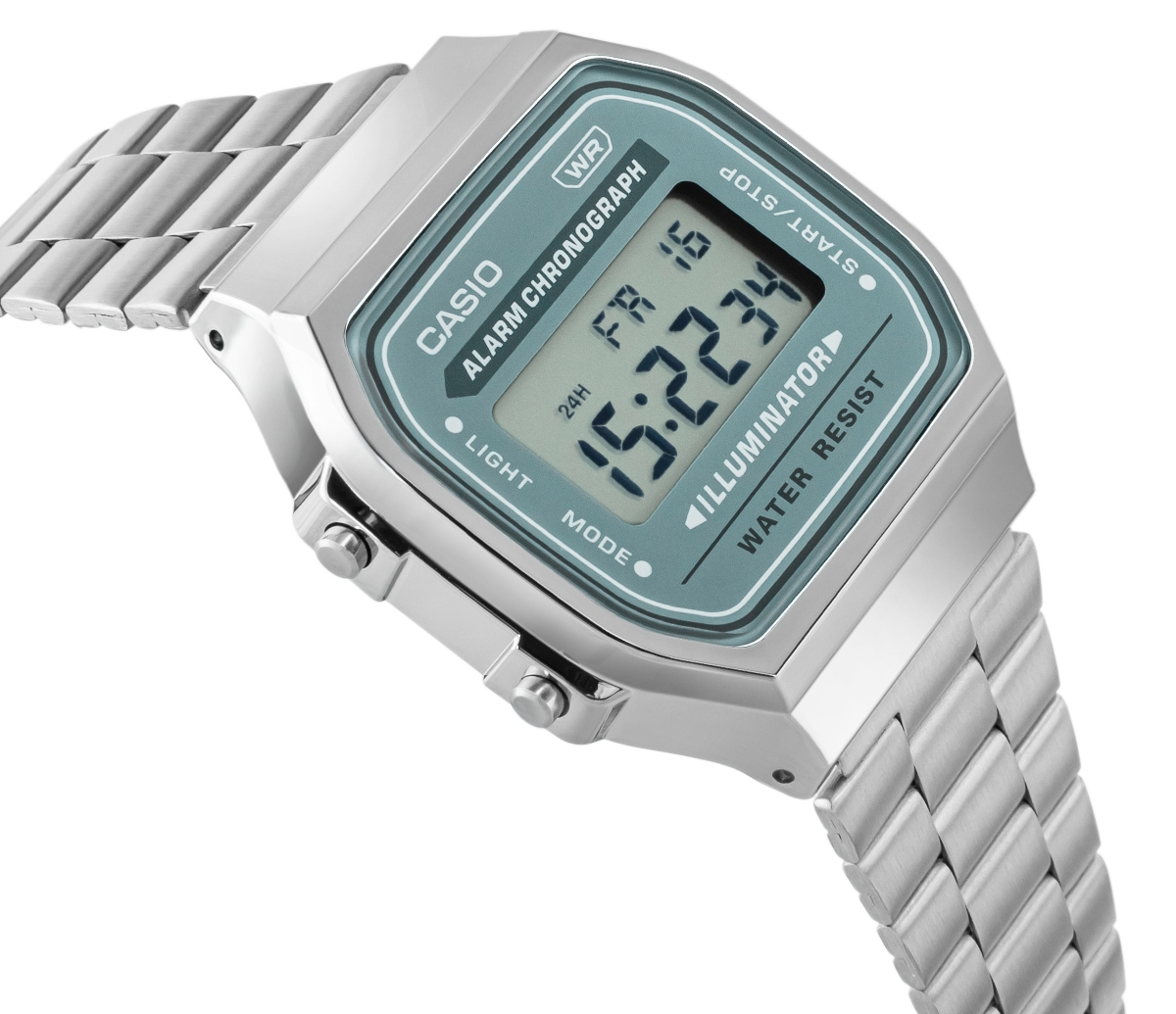 Zegarek Męski CASIO VINTAGE A168WA-3AYDF + BOX - obrazek 3