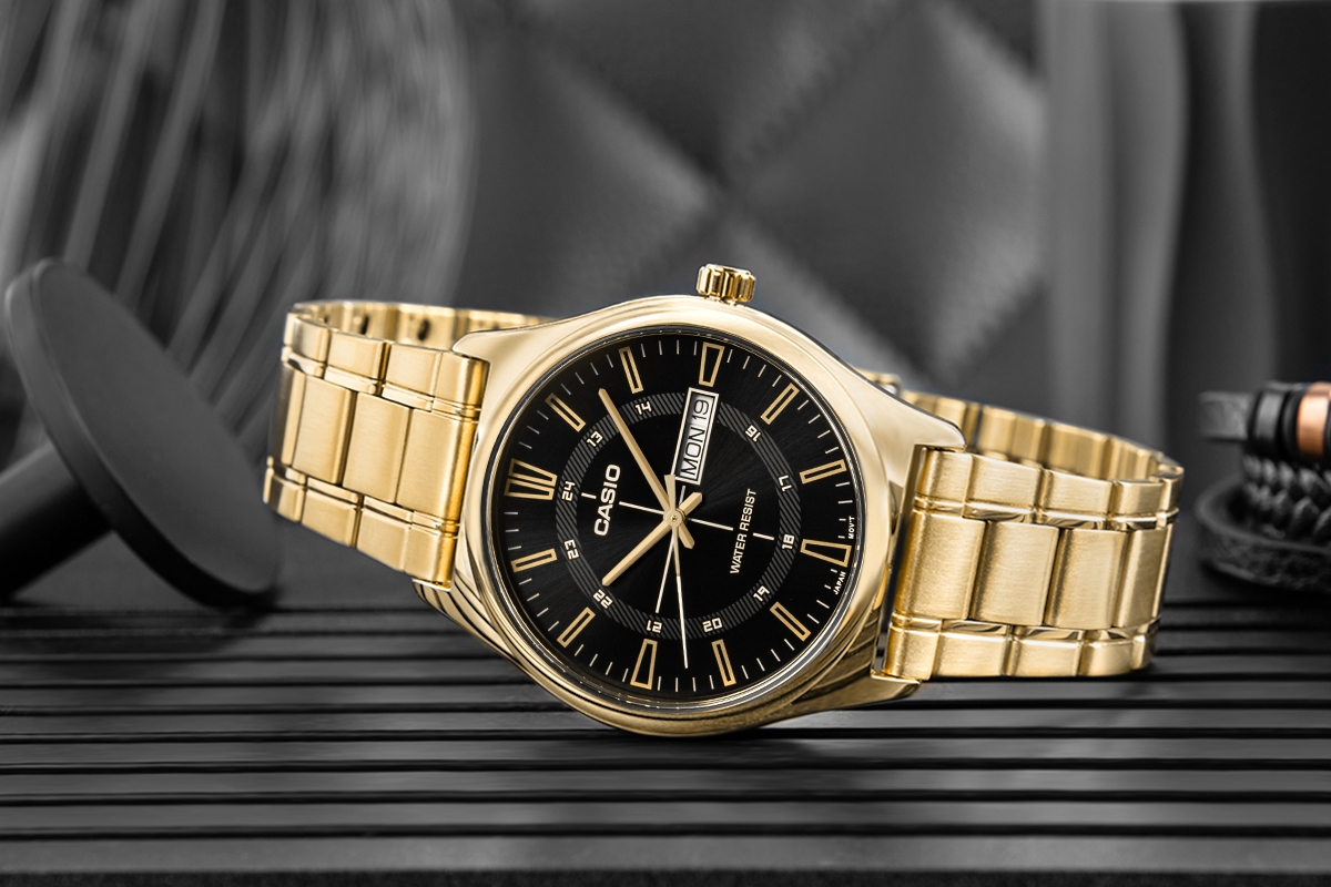 Zegarek Męski CASIO MTP-V006G-1CUDF + BOX - obrazek 6