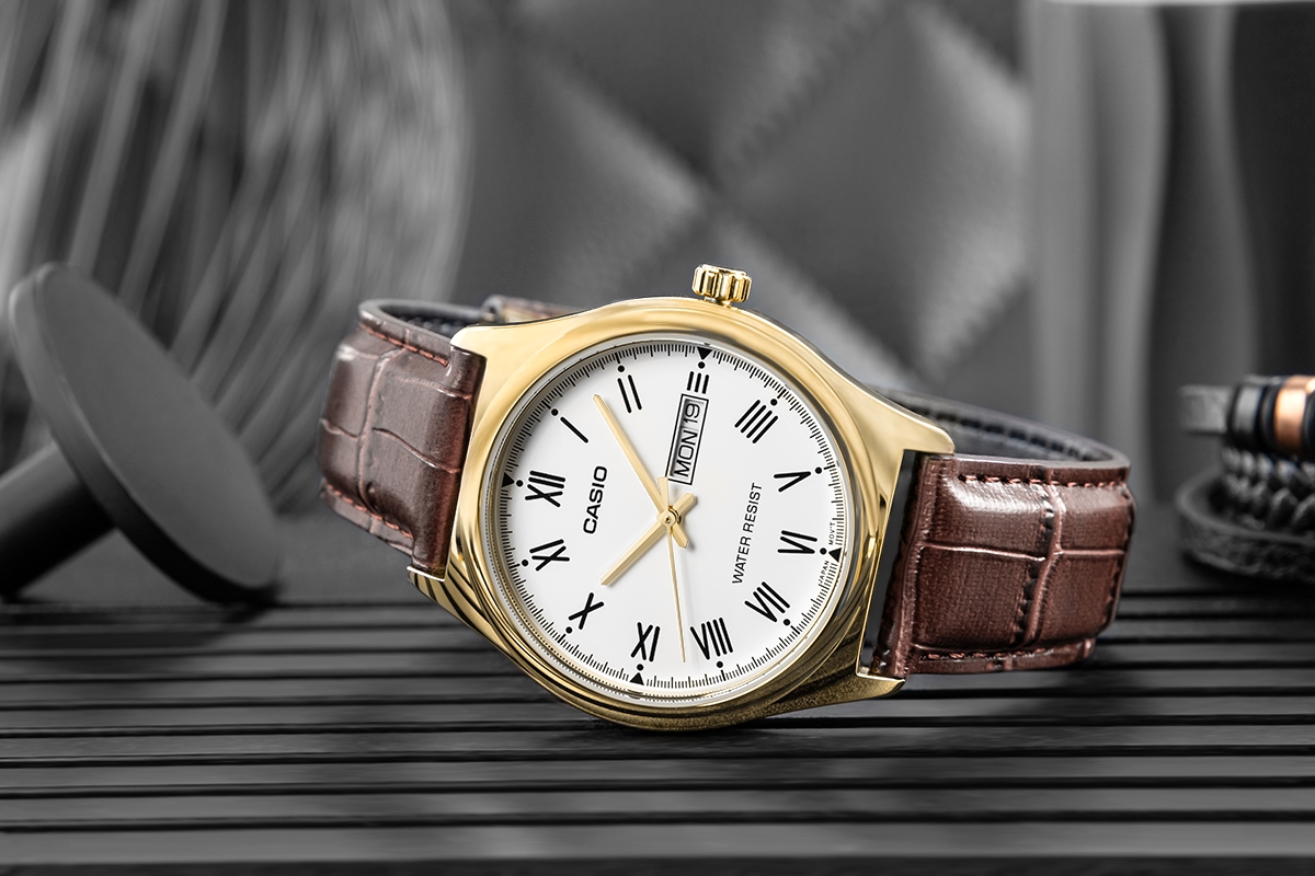 Zegarek Męski CASIO MTP-V006GL-7BUDF + BOX - obrazek 6