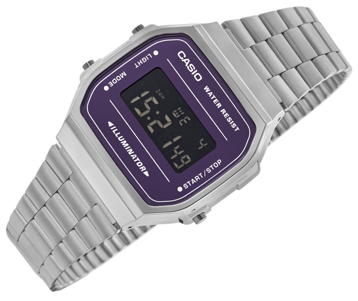 Zegarek Męski CASIO VINTAGE A168WEM-1EF + BOX - obrazek 2