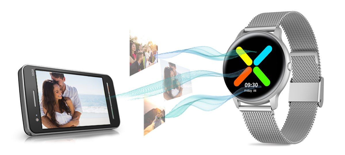 Damski SMARTWATCH G. Rossi SW015-3 Srebrny - obrazek 12