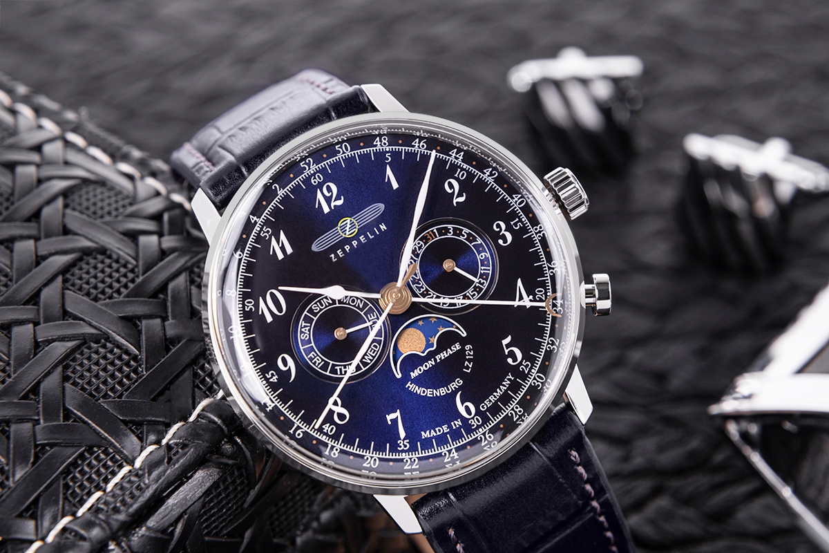 Zegarek Męski ZEPPELIN LZ129 Hindenburg 7036-3 + BOX - Зображення 4
