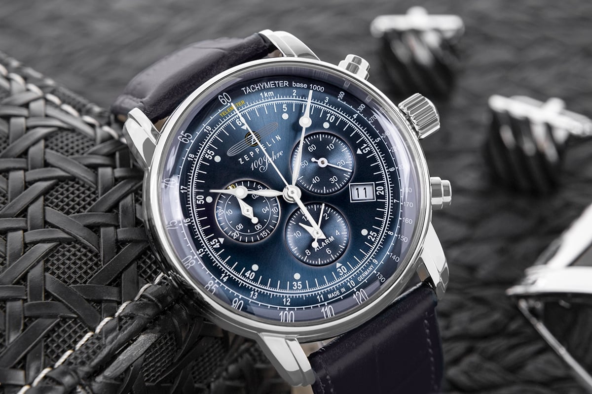 Zegarek Męski ZEPPELIN 100 Yahre 7680-3 + BOX - obrazek 4