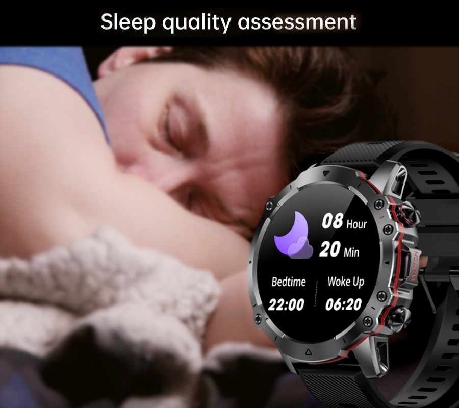 Smartwatch Męski Rubicon RNCF18-1 BLACK Bransoleta + Pasek - Зображення 13