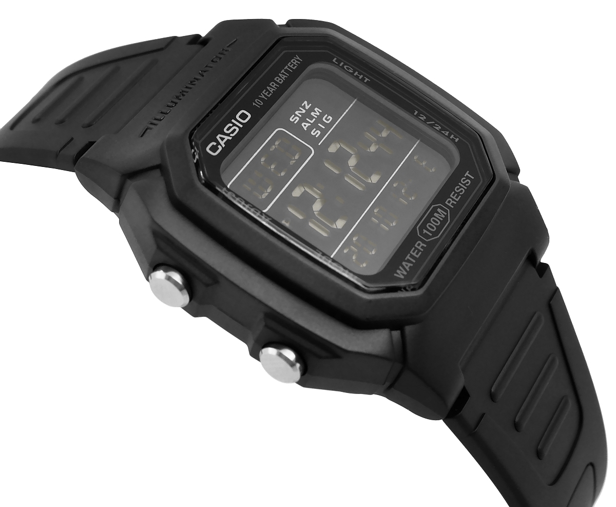 Zegarek Męski CASIO W-800H-1BVES + BOX - obrazek 3