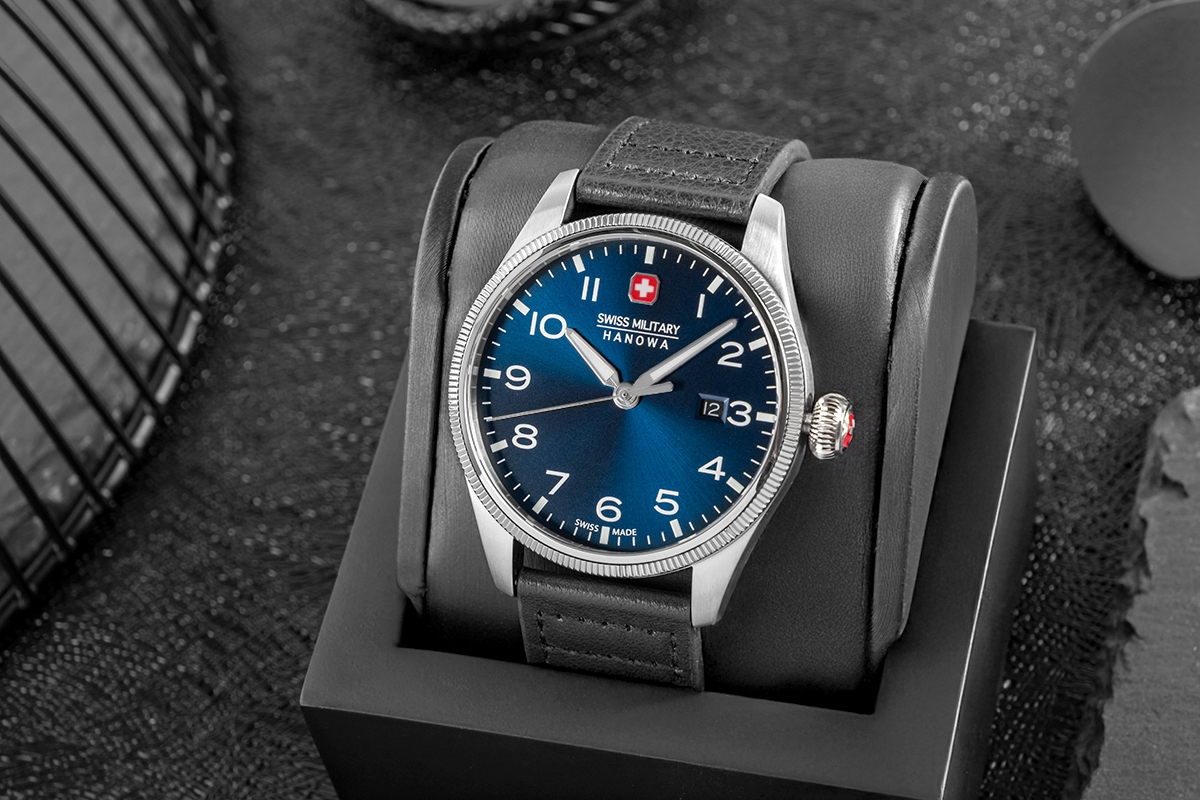 Zegarek Męski SWISS MILITARY HANOWA Thunderbolt SMWGB0000805 + BOX - obrazek 5