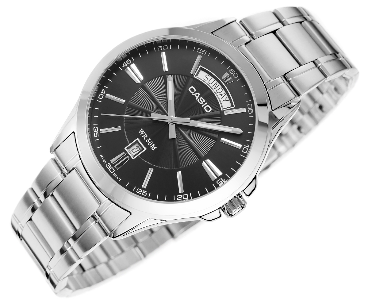 Zegarek Męski CASIO MTP-1381D-1AVDF + BOX - obrazek 4