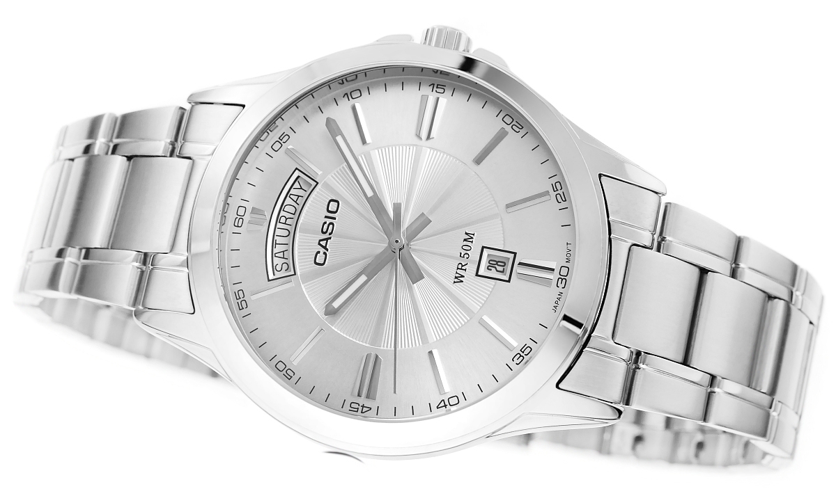 Zegarek Męski CASIO MTP-1381D-7AVDF + BOX - obrazek 3