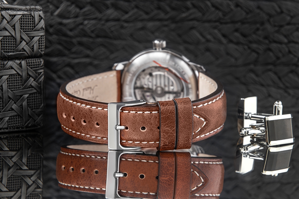 Zegarek Męski ZEPPELIN LZ127 Graf Automatic 7666-4 + BOX - Зображення 7