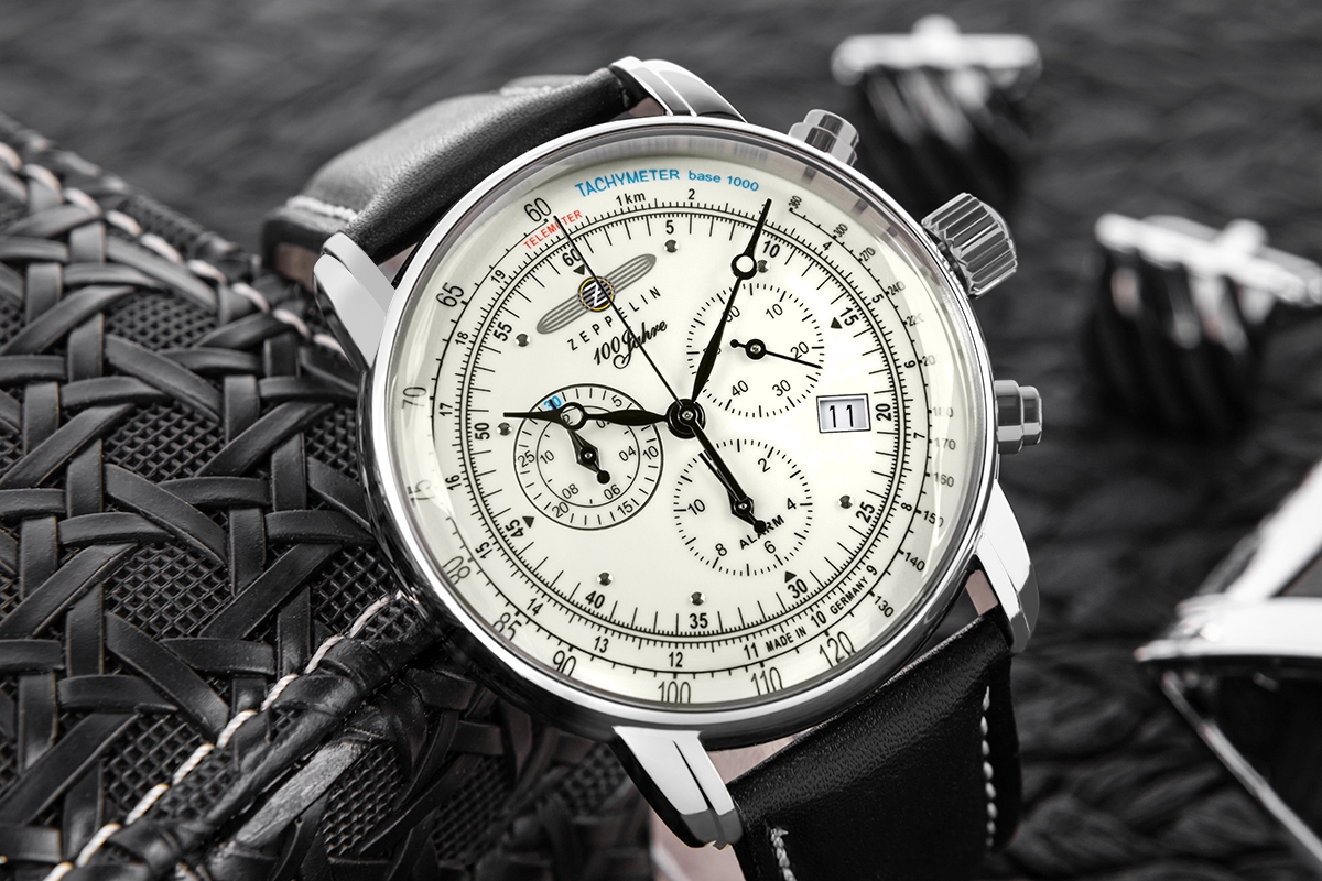 Zegarek Męski ZEPPELIN 100 Yahre 8680-3 + BOX - Зображення 4