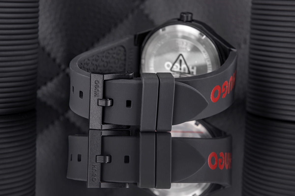 Zegarek Męski HUGO Lit For Him Black 1530343 + BOX - obrazek 4